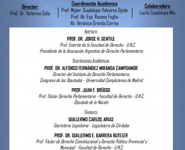 I Jornada Ibero-Argentina de Derecho Parlamentario Comparado (1)
