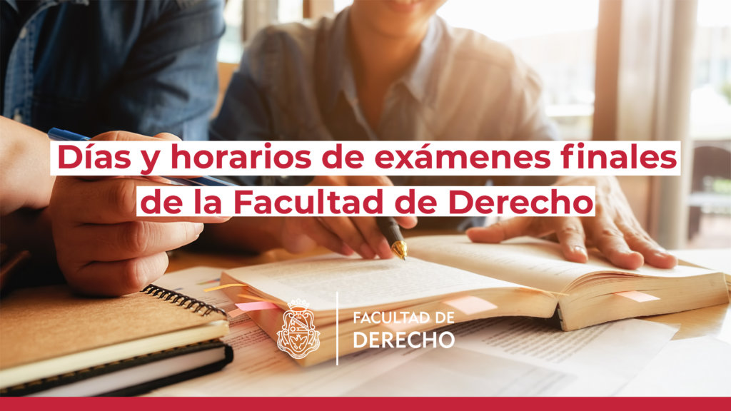 Fecha y Horarios de Exámenes Finales