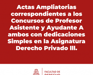 Actas ampliatorias 2